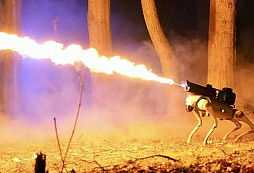 Thermonator – plamenometný robotický pes