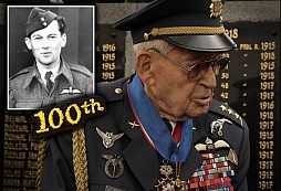 100-letý válečný veterán - pilot, plukovník ve výslužbě Imrich Gablech 