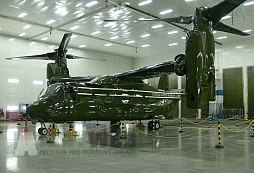 Zelený MV-22 Osprey
