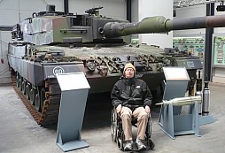 Vzpomínka na Jirku "Regiho" Schamse - návštěva tankového muzea v Munsteru