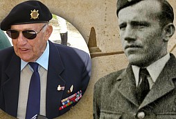 Dnes zemřel druhoválečný hrdina, člen 311. bombardovací perutě RAF, Jaroslav Hofrichter