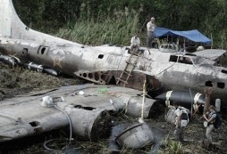 Druhoválečná létající pevnost B-17 byla po desítkách let nalezena v džungli