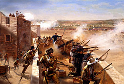 Bitva o Alamo - americký symbol heroického odporu