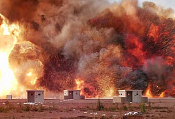Jak to vypadá v epicentru masivní IED exploze