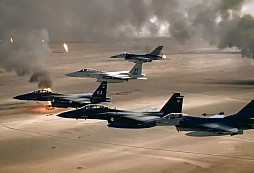F-15E dosáhl v Iráku vzdušného sestřelu leteckou bombou – jeho obětí se stal vrtulník Mi-24