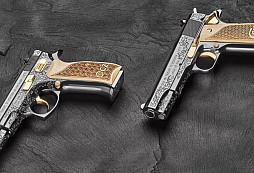 Dnes končí aukce ručně rytých pistolí Colt 1911 a CZ 75 v rámci limitované edice "Tribute to legends"