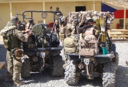 Použití čtyřkolek naším útvarem SOG v Afghánistánu - akce odstřelovačů