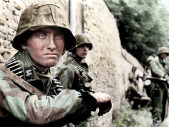 Panzergrenadier SS z normanské obce Rots
