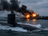 Vzácný útok, který se skoro nevidí: Ponorka vs. fregata v moderní válce