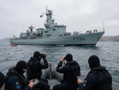Ukrajinci při cvičení v Portugalsku „potopili“ fregatu NATO. Posádka prý útok ani nezaregistrovala