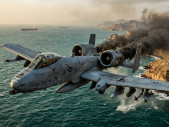 Záchranná mise se změnila v noční můru: U Hormuzu spadl americký Warthog