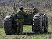 Rusko nasadilo tajemný robot na frontu. Tohle má být jeho trumf v Charkovské oblasti