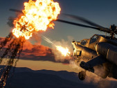 Video: Dramatické záběry jak ruský Mi-28 sestřelil ukrajinské drony 30mm kanónem