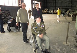 Jirka "REGI" Schams navštívil vojenské muzeum ve Zdicích