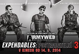 ARMYWEB.cz se stal mediálním partnerem filmu EXPENDABLES 3