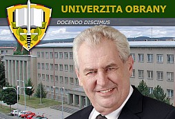 Návštěva prezidenta ČR na Univerzitě obrany