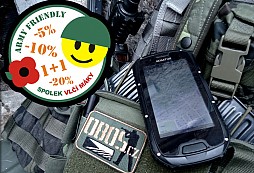 Novinka v Army Friendly: sleva 20 % na podzimní novinku - odolný telefon RX400 eXtremo