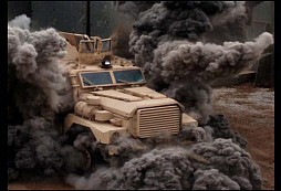 Ani americký obrněný vůz MRAP nevydrží všechno - totální destrukce