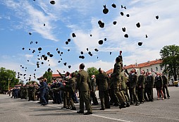  Slavnostní vyřazení vojenských  absolventů Univerzity obrany