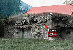 K-S 17 "U továrny" – čs. pěchotní srub na kterém se testovaly nacistické prototypy podkaliberních protibetonových střel Röchling
