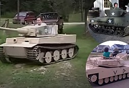 Kdo si hraje, nezlobí aneb špičkové podomácku vyrobené funkční zmenšeniny tanků