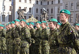 Vojenská přísaha nových studentů Univerzity obrany 2015
