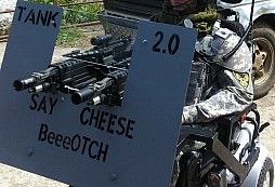 AirSoft s handicapem? Borec na vozíku a jeho projekt TANK