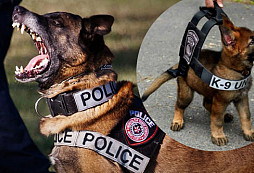 Výcvik policejního psa K-9 