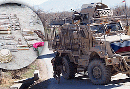Čeští vojáci v Afghánistánu nalezli skrýš s municí