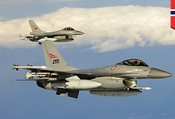 Norská stíhačka F-16 zachránila umírajícímu pacientovi život!