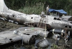 Druhoválečná létající pevnost B-17 byla po desítkách let nalezena v džungli