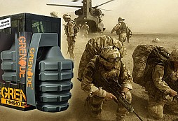 Grenade Thermo Detonator - supersilný stimulátor, který vznikl na základě požadavku britských Royal Marines