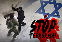 Palestinec zaútočil nožem na izraelské vojáky, skončil během pár vteřin