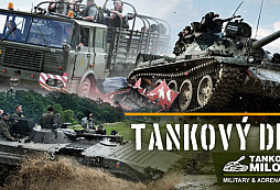 Tankový den v Milovicích - rekordní počet tanků T-34 v akci a mnoho dalšího