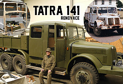 Ve Vojenském muzeu Králíky finišuje rekonstrukce „nadupané babičky“ - Tatry 141