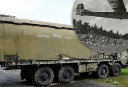 ÚP–82 "chodící bunkr" nebo školní větroň pro výcvik pilotů Luftwaffe ve Vojenském muzeu Králíky