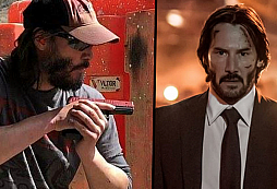 Keanu Reeves cvičí s příslušníkem Navy Seals v rámci přípravy na nový film John Wick 3