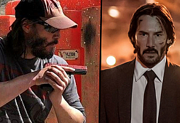 Keanu Reeves cvičí s příslušníkem Navy Seals v rámci přípravy na nový film John Wick 3