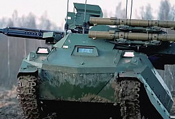 Ruská armáda se vyzbrojuje dálkově ovládanými bojovými vozidly Uran-9
