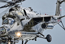 Ruský bitevní vrtulník Mi-24 - legenda, která slouží i v naší armádě