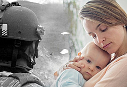 Zpověď ženy vojáka: Sama doma s miminkem, manžel na misi