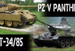 Kdo s koho: Pz. V Panther vs. T-34/85
