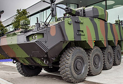 Společnost GDELS zahájila výrobu obrněných vozidel Piranha 5 v Rumunsku