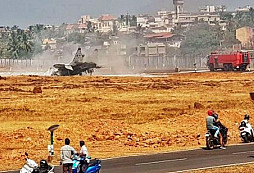 V Indii došlo k havárii stíhacího letounu MiG-29K