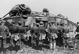 Protitankový boj německé armády za Velké války - lidé proti strojům
