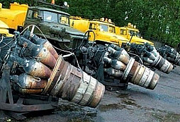 Rusko přepracovalo letecké tryskové motory, které nyní využívá k dezinfikování ulic