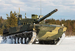 Indie urychleně poptává ruské tanky Sprut-SDM1
