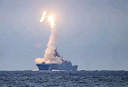 Rusové provedli námořní test hypersonické řízené střely Zirkon