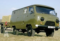 UAZ 452 - pekelná sanita