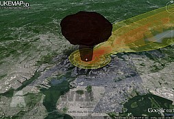 Nukemap3D – nukleární apokalypsa u vás v počítači